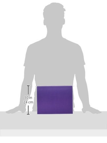 سكول سمارت مجلدات ملفات معلقة بحجم Letter من School Smart مع علامة تبويب 1/5 - حزمة من 25 - أرجواني - 085112 - Image 2